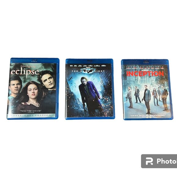 3-Blue Ray Bundle: The Twilight Saga Eclipse, The Dark Knight, Inception - Picture 7 of 7